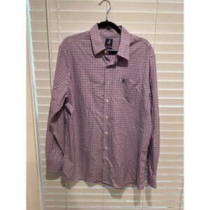 Johnnie-O Long Sleeve Button Up Shirt -‎ Size L NWOT